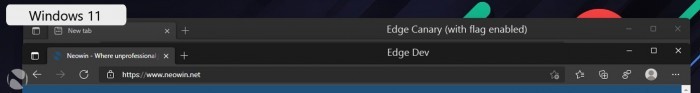 Edge Canary正酝酿为Win11带来视觉刷新
