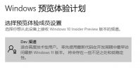 加入了Dev渠道却没有收到Win11推送是怎么回事？