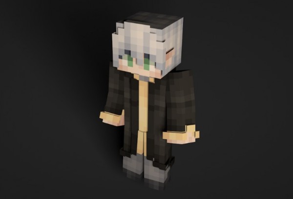 我的世界怪物拟人?唤魔者皮肤MOD