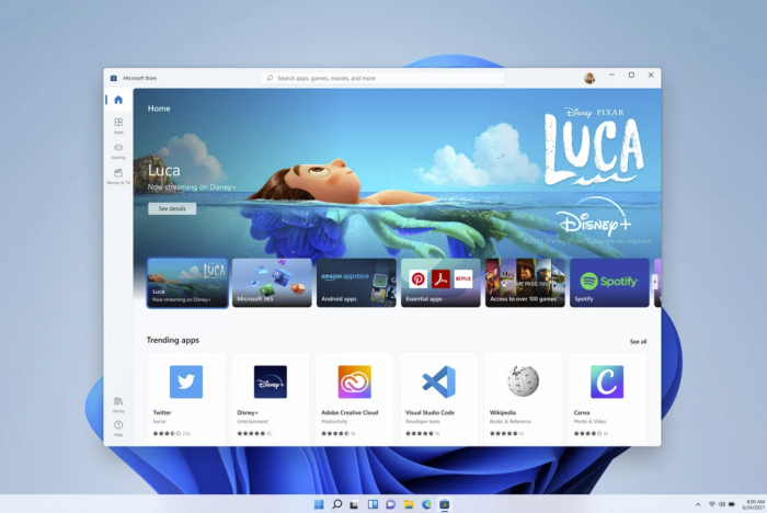 微软希望Steam成为Win11应用商店的一部分