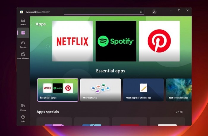 微软：Win11的应用商城将会获得重大改善