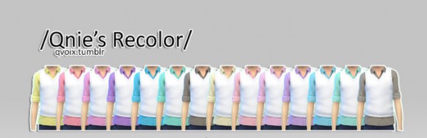 模拟人生4衬衫款式毛衣MOD