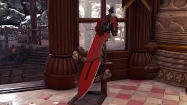 怪物猎人世界冰原噬神者亚莉莎长剑MOD