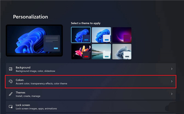 Window11如何禁用透明任务栏?Win11停用透明度效果教程