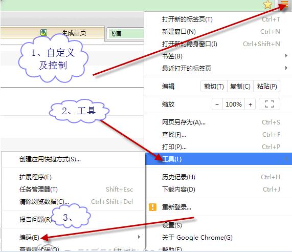 谷歌浏览器打开网页内容显示乱码的解决方法[多图]