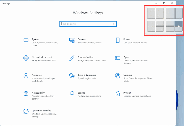 Win11系统设置分屏的方法