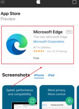 手机ios系统如何下载正版Edge浏览器？ios系统下载正版Edge浏览器的方法[多图]