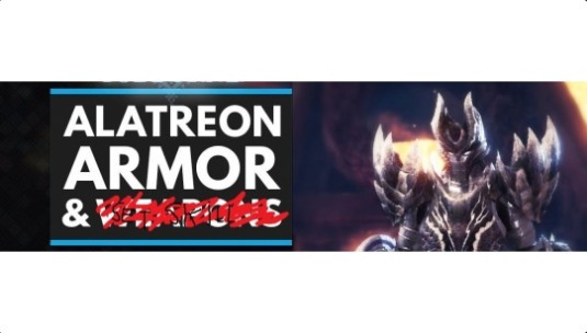 怪物猎人世界冰原Alatreon盔甲属性重新平衡MOD