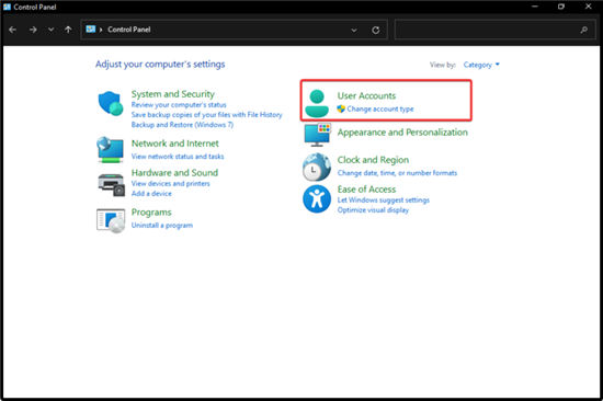 如何在Windows 11中更改密码和用户名?