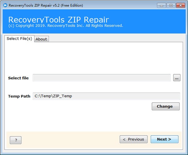 RecoveryTools ZIP Repair(压缩文件修复工具)