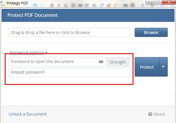 Protego PDF(pdf文件加密工具)