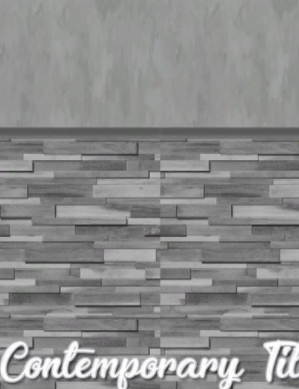 模拟人生4现代瓷砖壁纸MOD