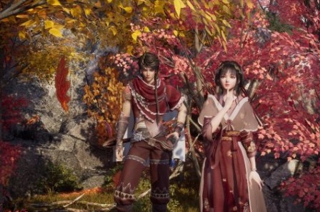 仙剑奇侠传7桑游白茉晴红色婚服MOD