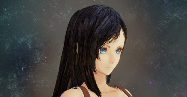 破晓传说蒂法黑长直发型替换希侬发型MOD