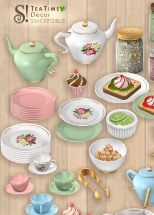 模拟人生4下午茶家具装饰MOD