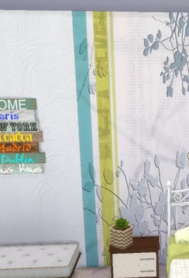 模拟人生4树叶壁画MOD