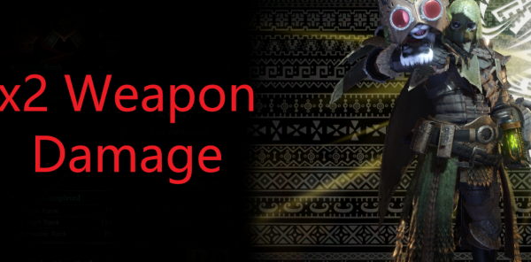 怪物猎人世界冰原2倍武器伤害MOD