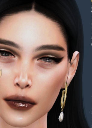 模拟人生4珍珠变形圈形耳环MOD