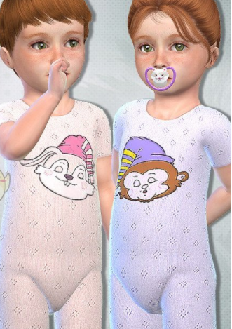 模拟人生4儿童的可爱睡衣MOD