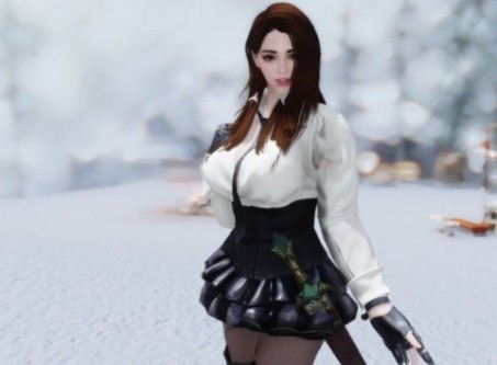 上古卷轴5重制版中文智能女随从沐羽MOD