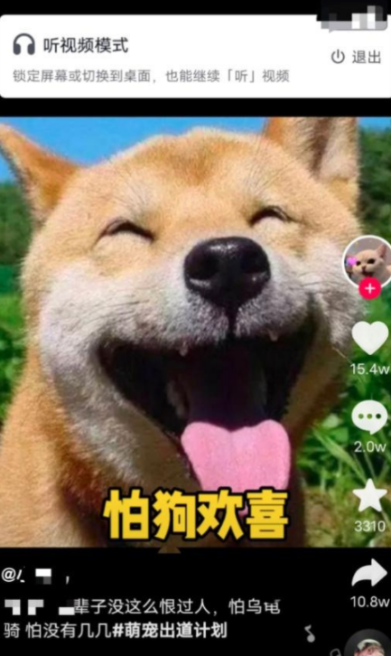 抖音听视频功能怎么没有了?抖音听视频模式什么时候上线?