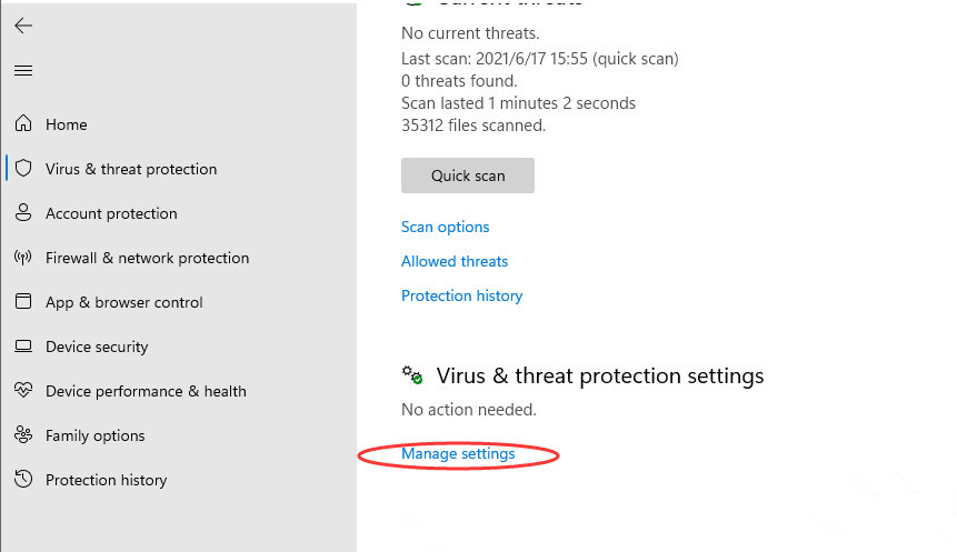 如何关闭Win11系统自带杀毒Security?