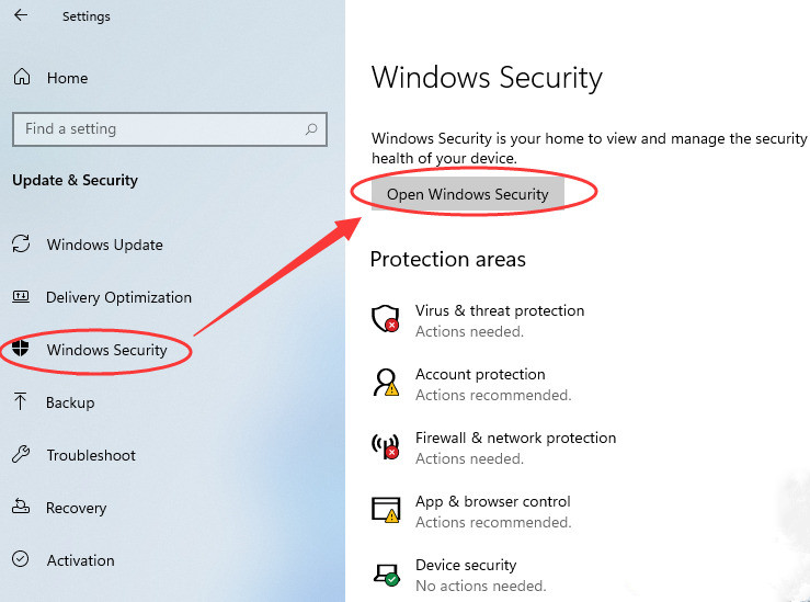 如何关闭Win11系统自带杀毒Security?