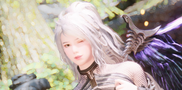 上古卷轴5重制版白发女剑士萝薇MOD