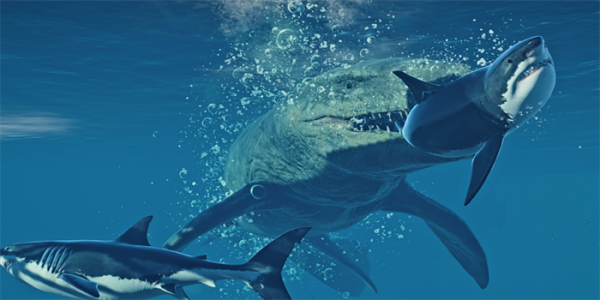 侏罗纪世界进化2大白鲨替换鱼龙MOD