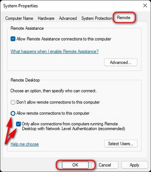 Win11系统连接远程桌面的技巧