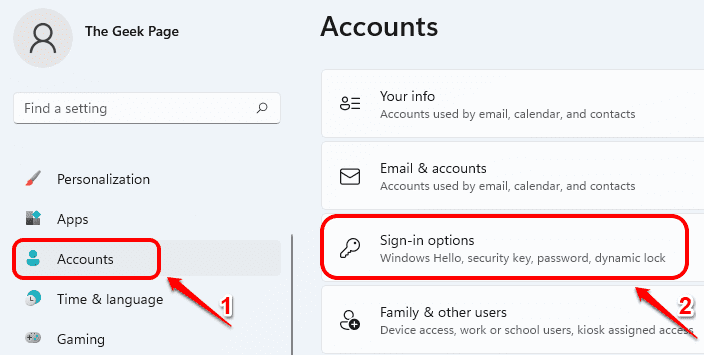 在没有Hello PIN或密码的情况下登录Win11系统的方法