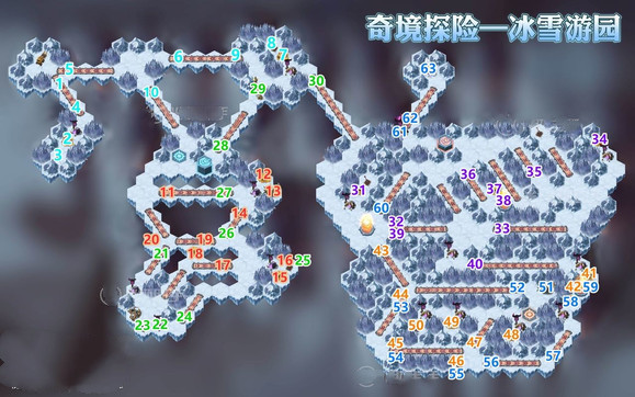 剑与远征冰雪游园攻略 剑与远征冰雪游园通关路线