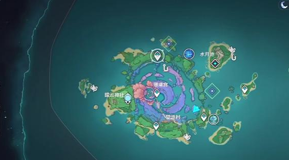 原神渊下宫键纹位置在哪里 原神渊下宫怎么收集三块碎片