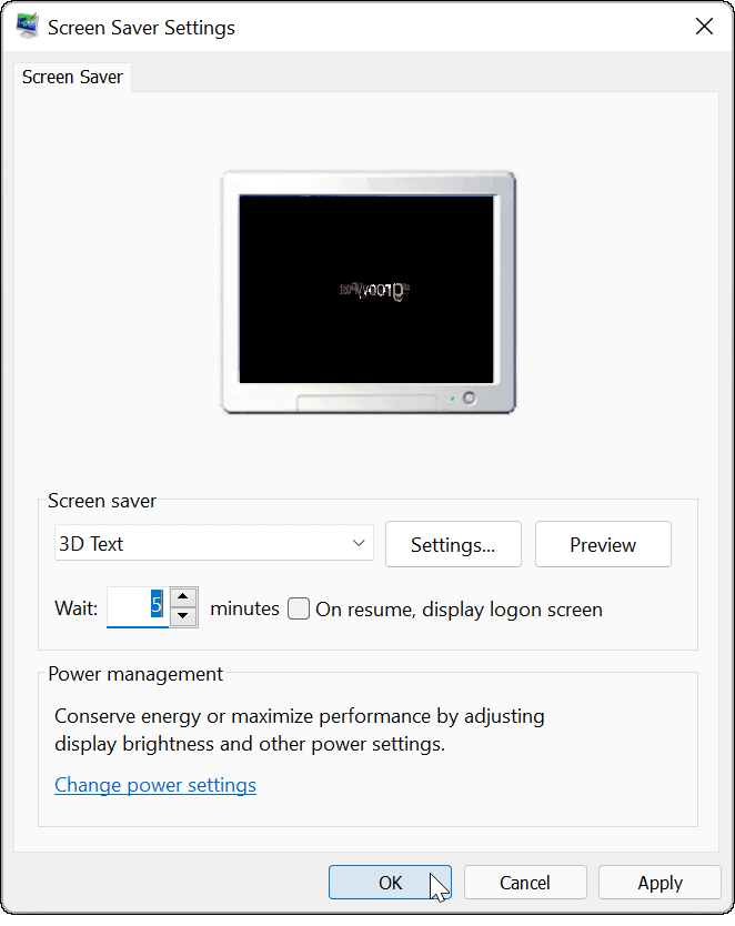 Win11系统使用屏幕保护程序的技巧