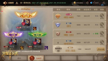 荣耀大天使远征爵位怎么玩 荣耀大天使远征爵位玩法