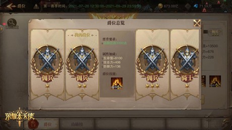 荣耀大天使远征爵位怎么玩 荣耀大天使远征爵位玩法