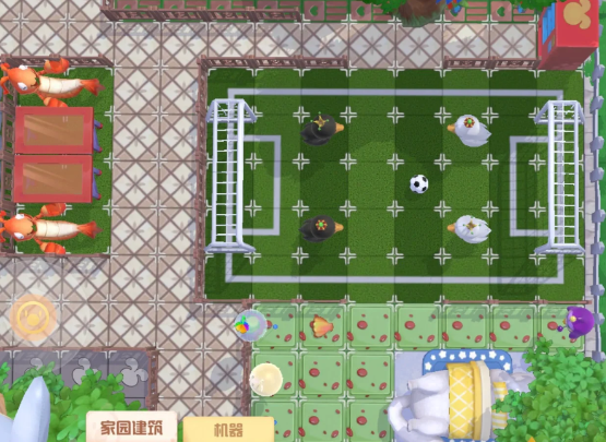 摩尔庄园足球场怎么拼?在哪?摩尔庄园足球场六种装修布局推荐图
