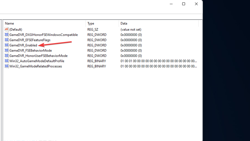 Win11系统禁用DVR并关闭游戏栏的方法