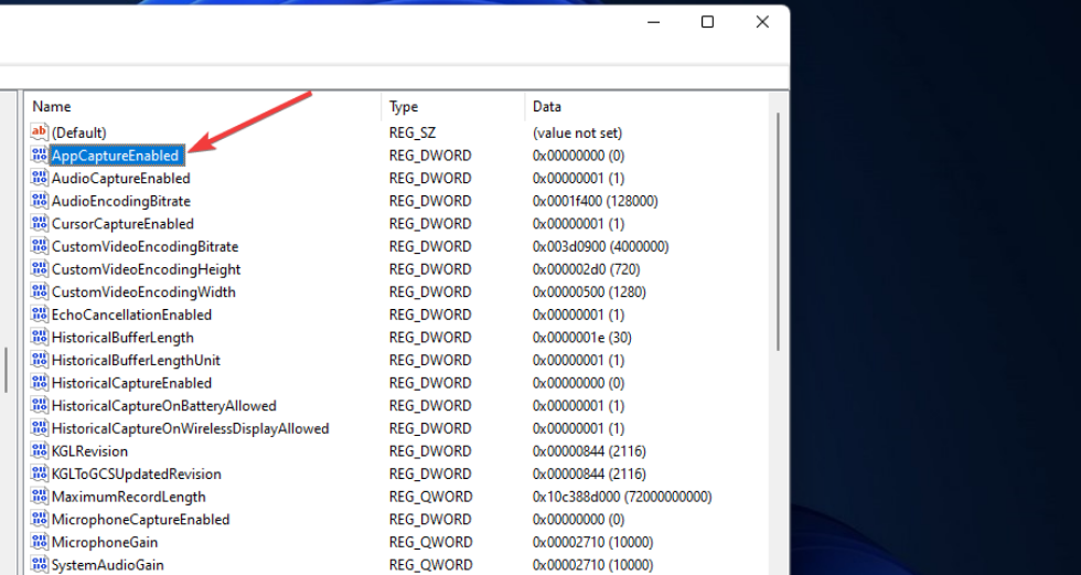 Win11系统禁用DVR并关闭游戏栏的方法