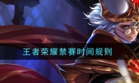 王者荣耀禁赛时间规则