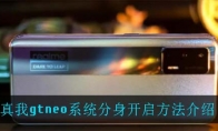 真我gtneo系统分身开启方法介绍