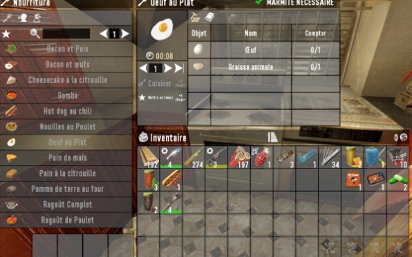 七日杀食谱扩展包MOD