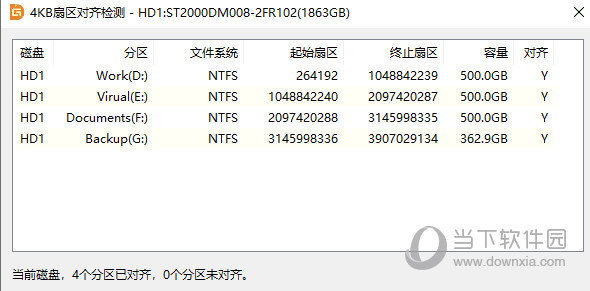 DiskGenius4K对齐怎么设置 分区4K扇区对齐检测教程