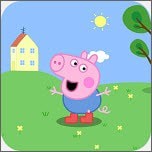 小猪佩奇玩快乐小鸡