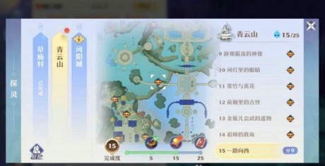 梦幻新诛仙探灵青云攻略 梦幻新诛仙青云探灵位置