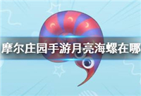 摩尔庄园手游月亮海螺在哪