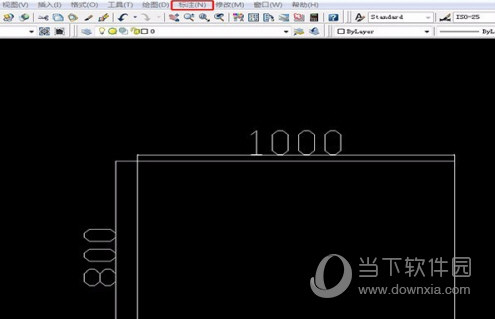 AutoCAD2017标注数字太小怎么调节 标注尺寸字体太小修改教程