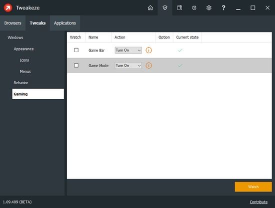 Tweakeze(Windows文件系统监控软件)