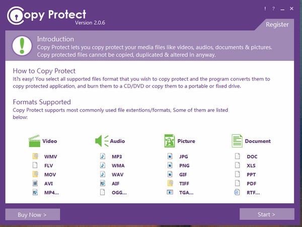 Copy Protect(禁止复制软件)