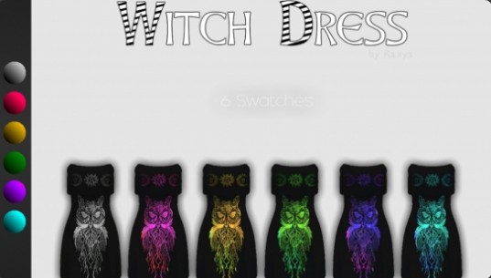 模拟人生4女巫服饰MOD